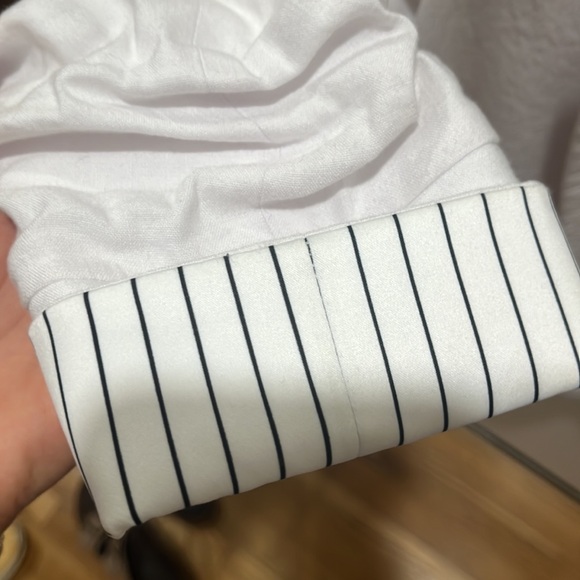 Alice & Olivia White Linen Blazer - Picture 6 of 7